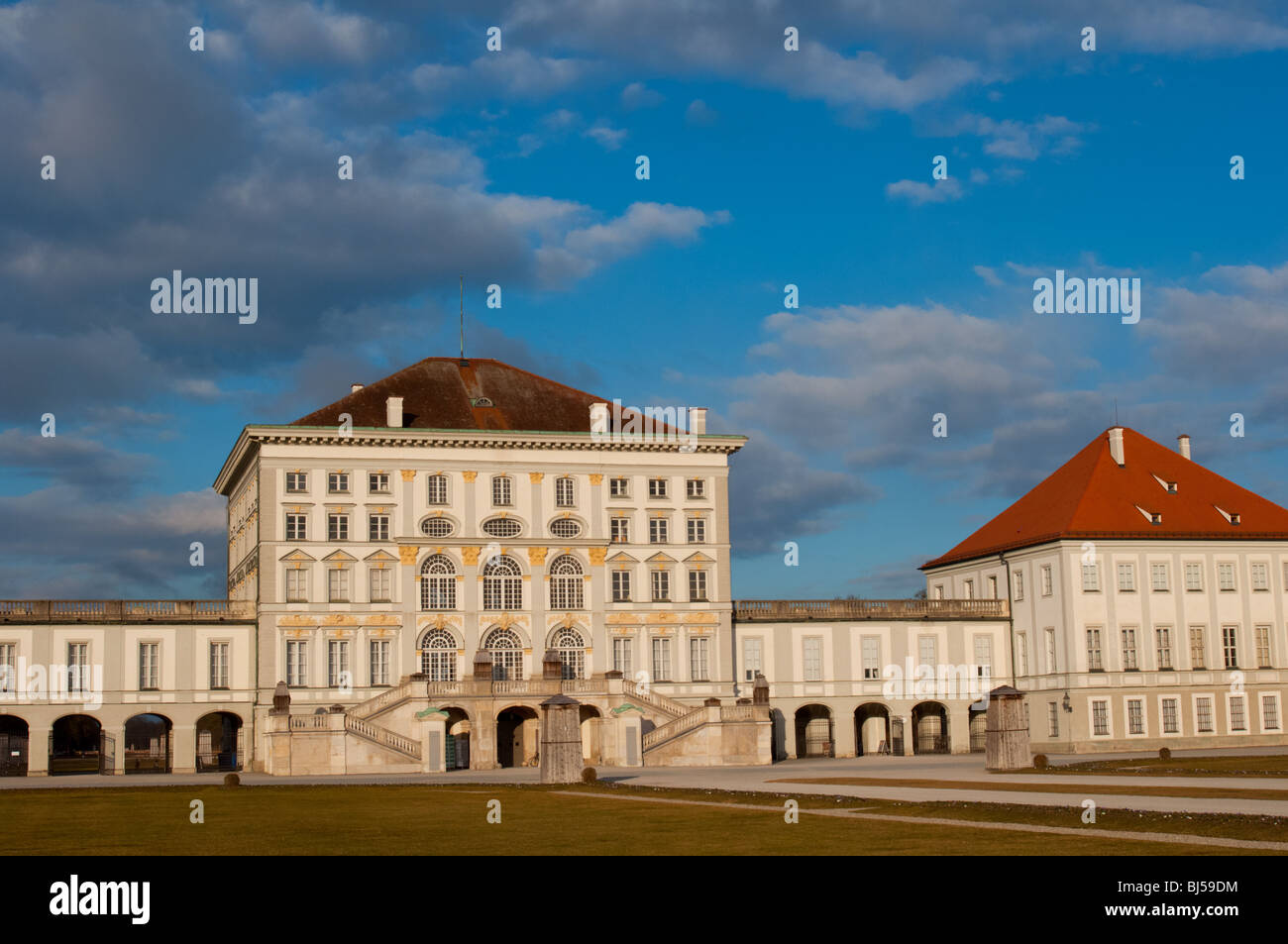 Nymphenburg palace, Munich, Germany. Stock Photo