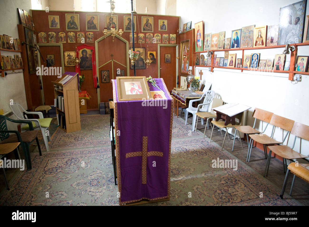 St Helen's chapel Greek Orthodox church Colchester Stock Photo Alamy