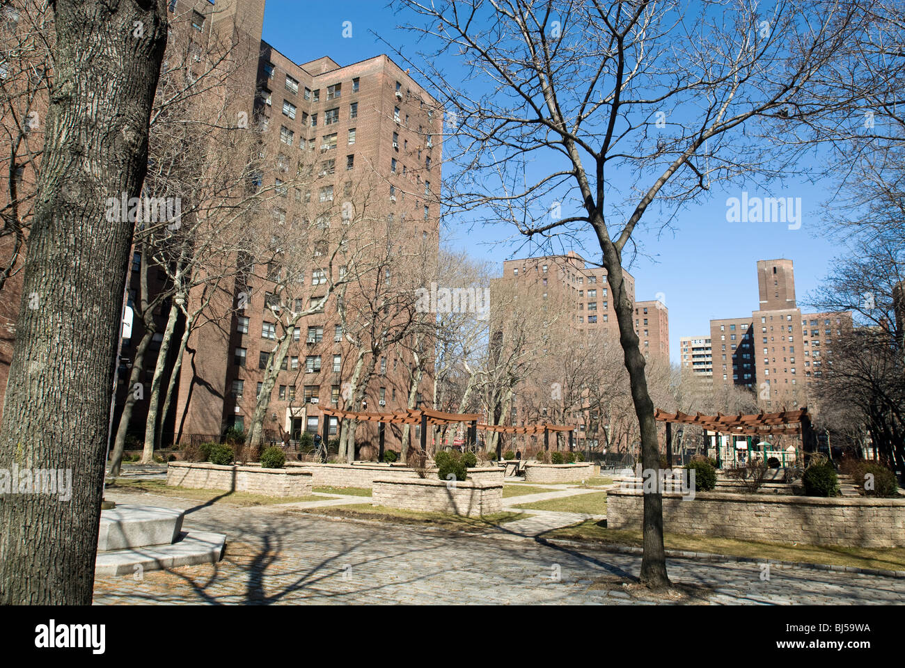 The Riverton Houses in Harlem in New York Stock Photo