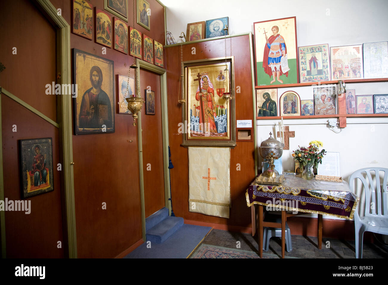 St Helen's chapel Greek Orthodox church Colchester Stock Photo Alamy