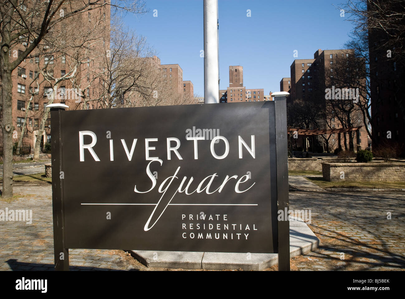 The Riverton Houses in Harlem in New York Stock Photo
