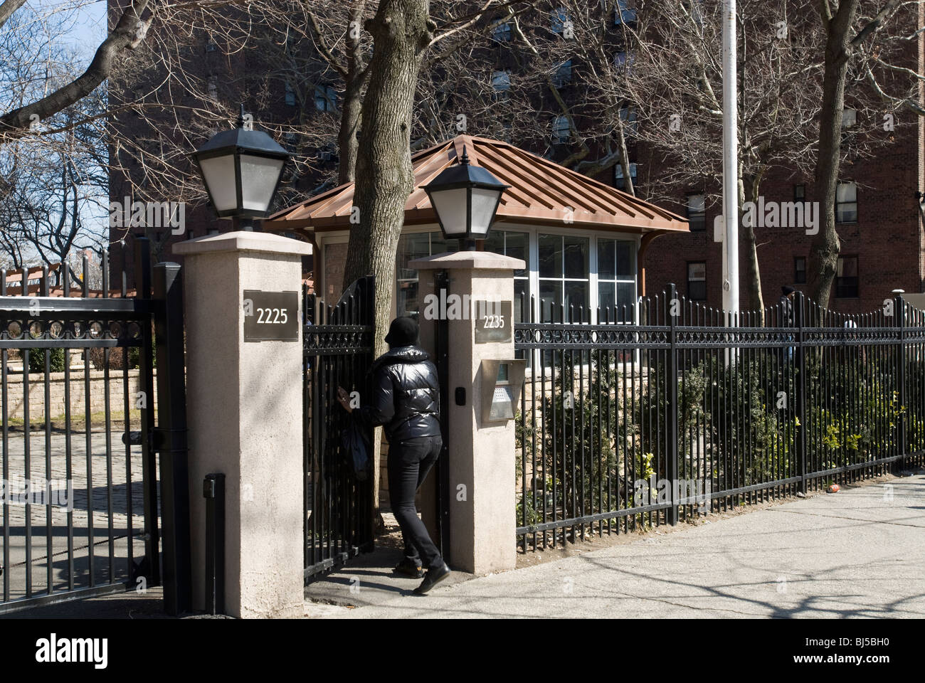The Riverton Houses in Harlem in New York Stock Photo Alamy
