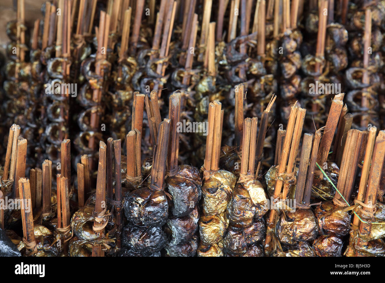 Africa Cross Ikom Market Nigeria Smoked Fish Stock Photo Alamy