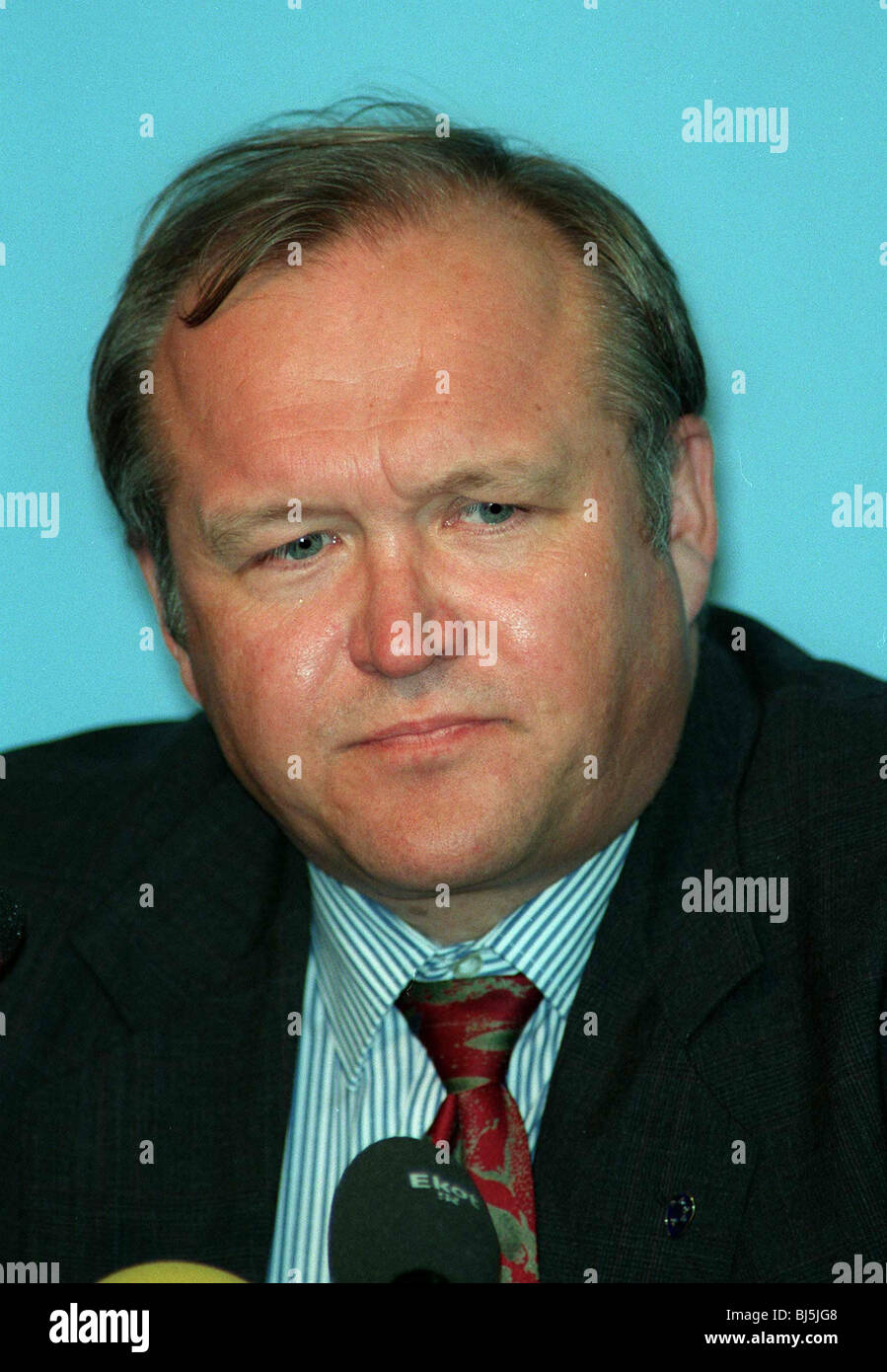 GORAN PERSSON PRIME MINISTER OF SWEDEN 07 October 1996 Stock Photo Alamy