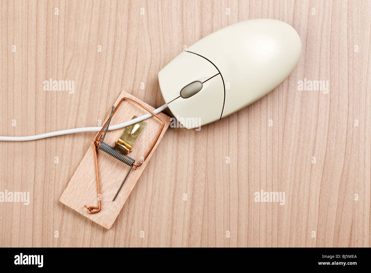 computer mouse and mousetrap Stock Photo Alamy