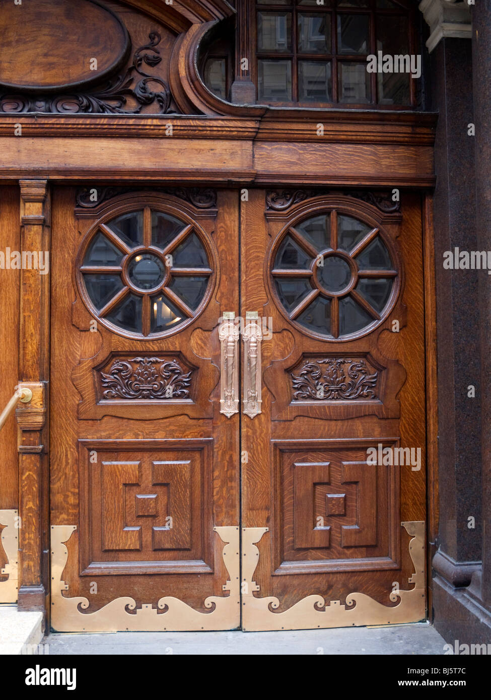 Door at English National Opera Stock Photo