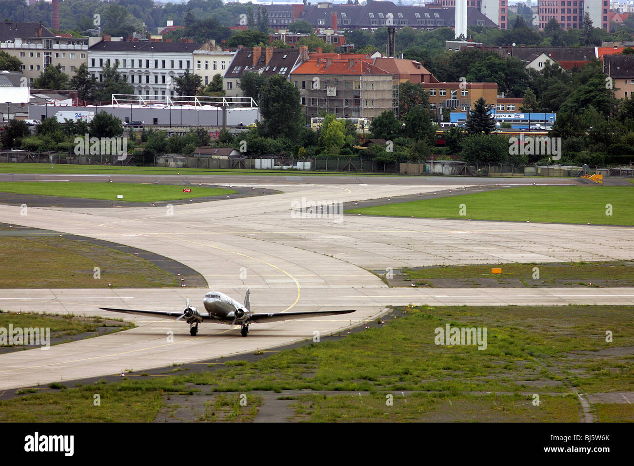 Tempelhof Airport, Berlin, Germany Stock Photo