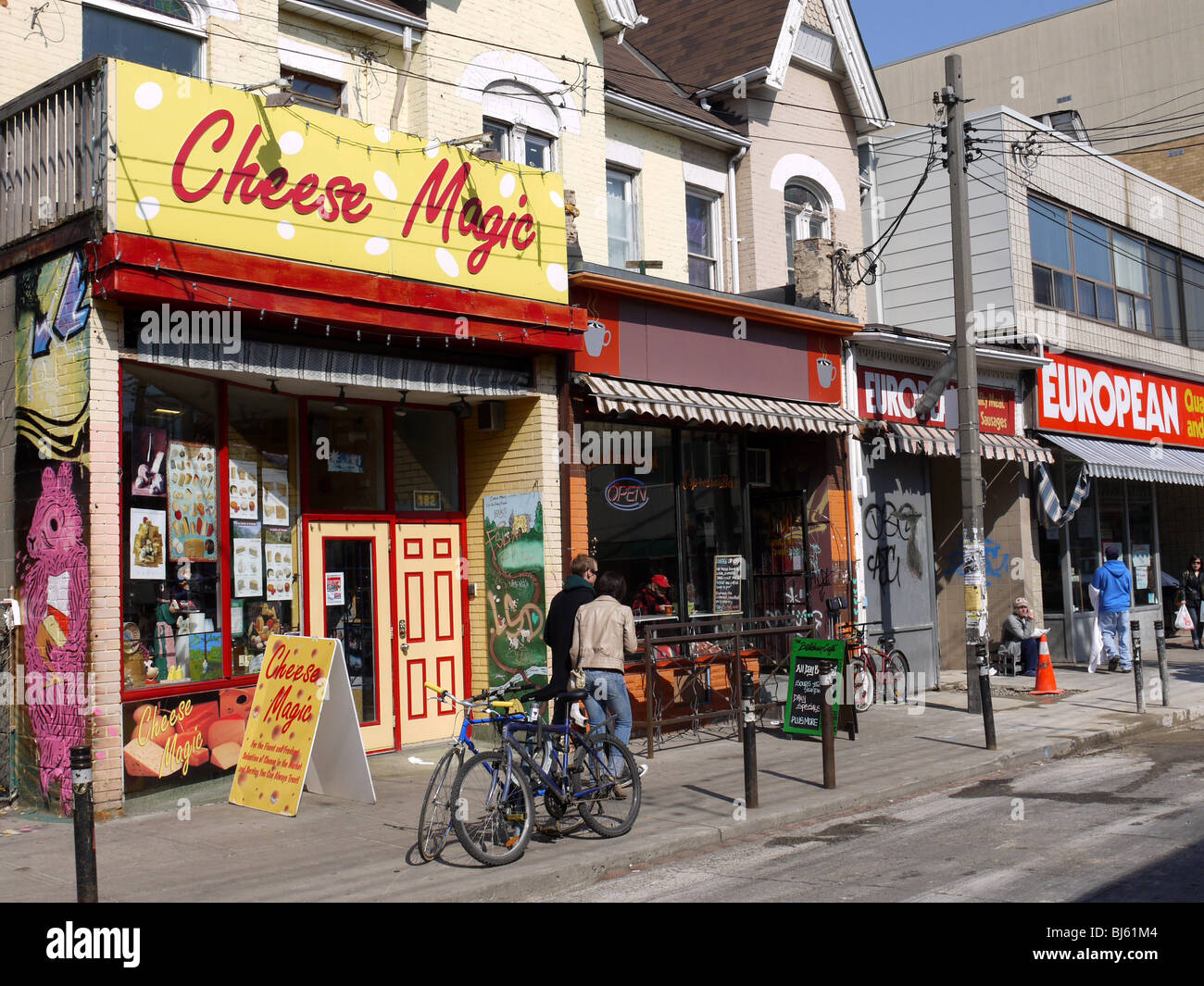 Kensington Market, Toronto Stock Photo Alamy