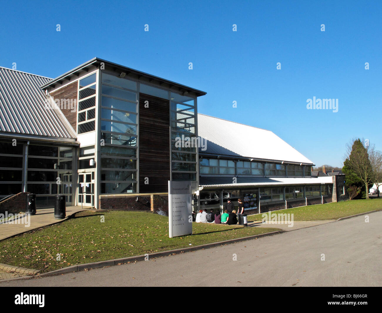 The University of Cumbria Brampton Road campus, Carlisle, Cumbria, UK Stock Photo