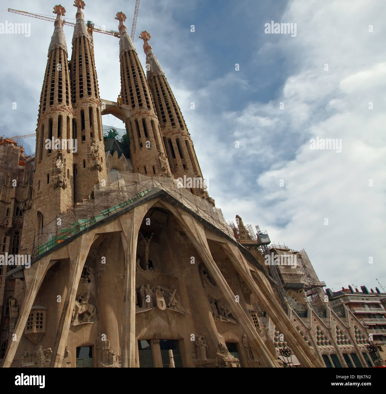 Barcelona la Sagrada familia Stock Photo - Alamy
