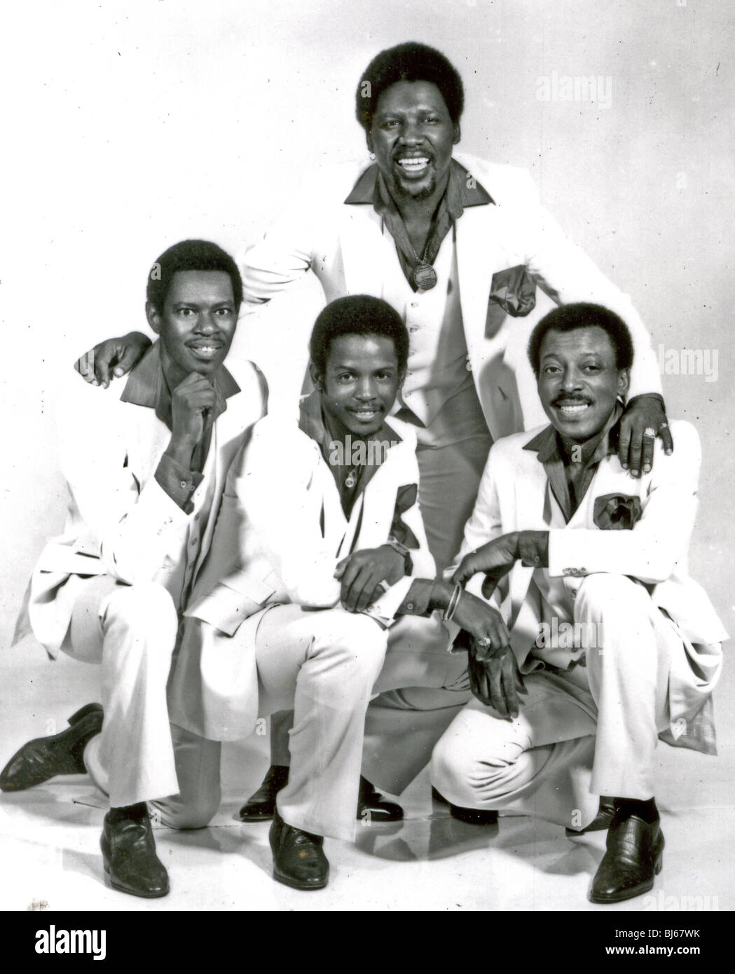 THE DRIFTERS - US vocal group about 1980 Stock Photo