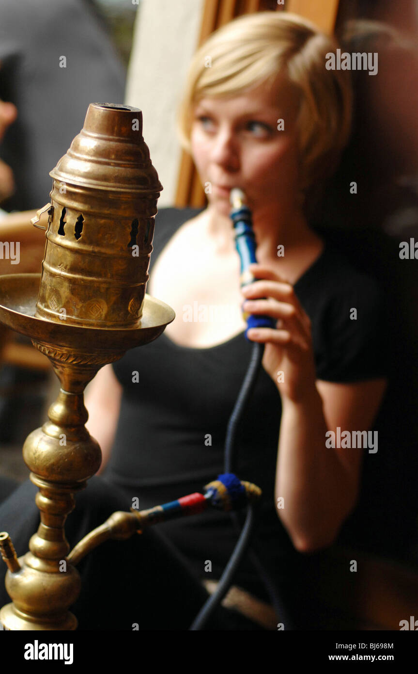 Woman female pipe smoker hires stock photography and images Alamy
