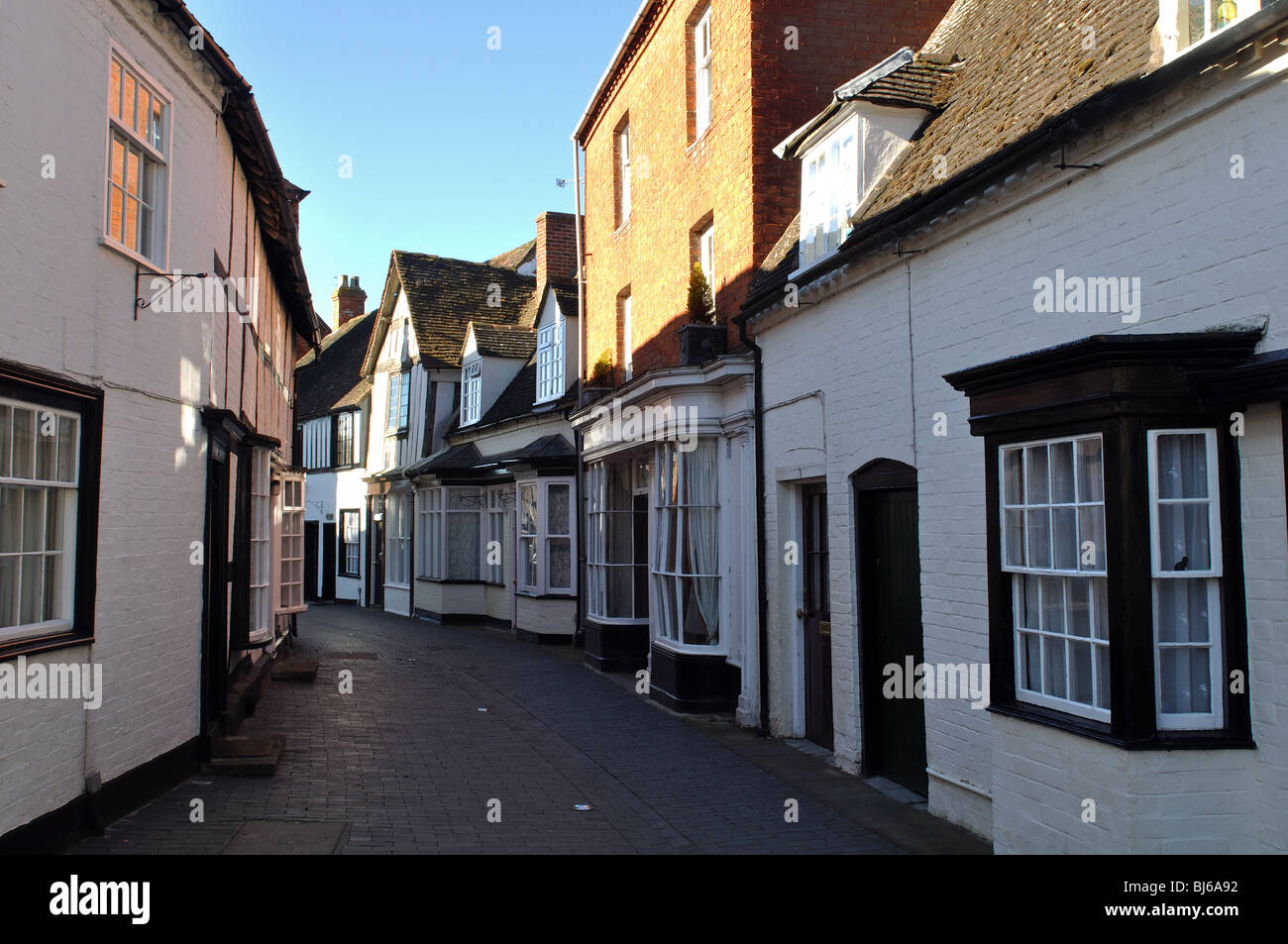 Butter Street, Alcester, Warwickshire, England, UK Stock Photo Alamy