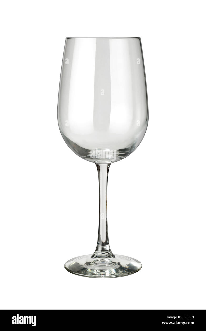 Wineglass isolated on a white background Stock Photo
