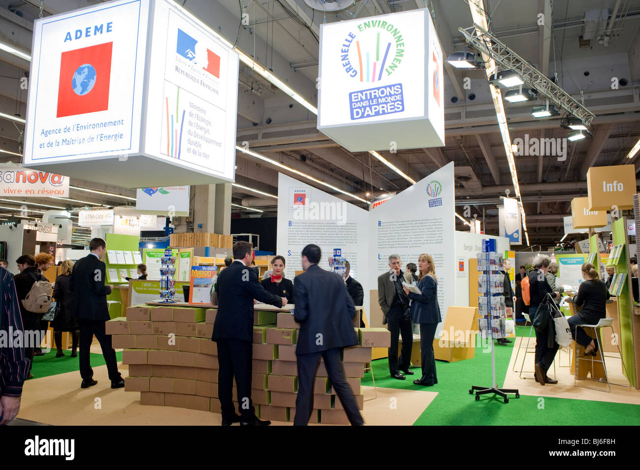 Paris, France, Businessmen Visiting Construction Equipment Trade Show