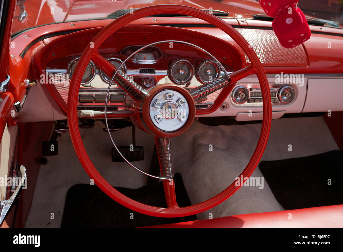 Interior of a 1958 Ford Edsel Stock Photo: 28418019 - Alamy