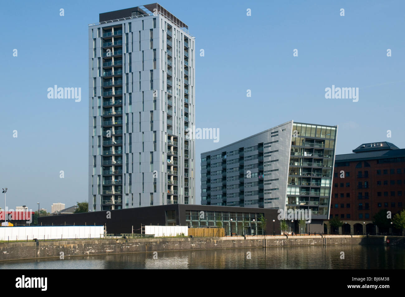 The Millennium Tower apartments at Erie Basin, Salford Quays, Greater
