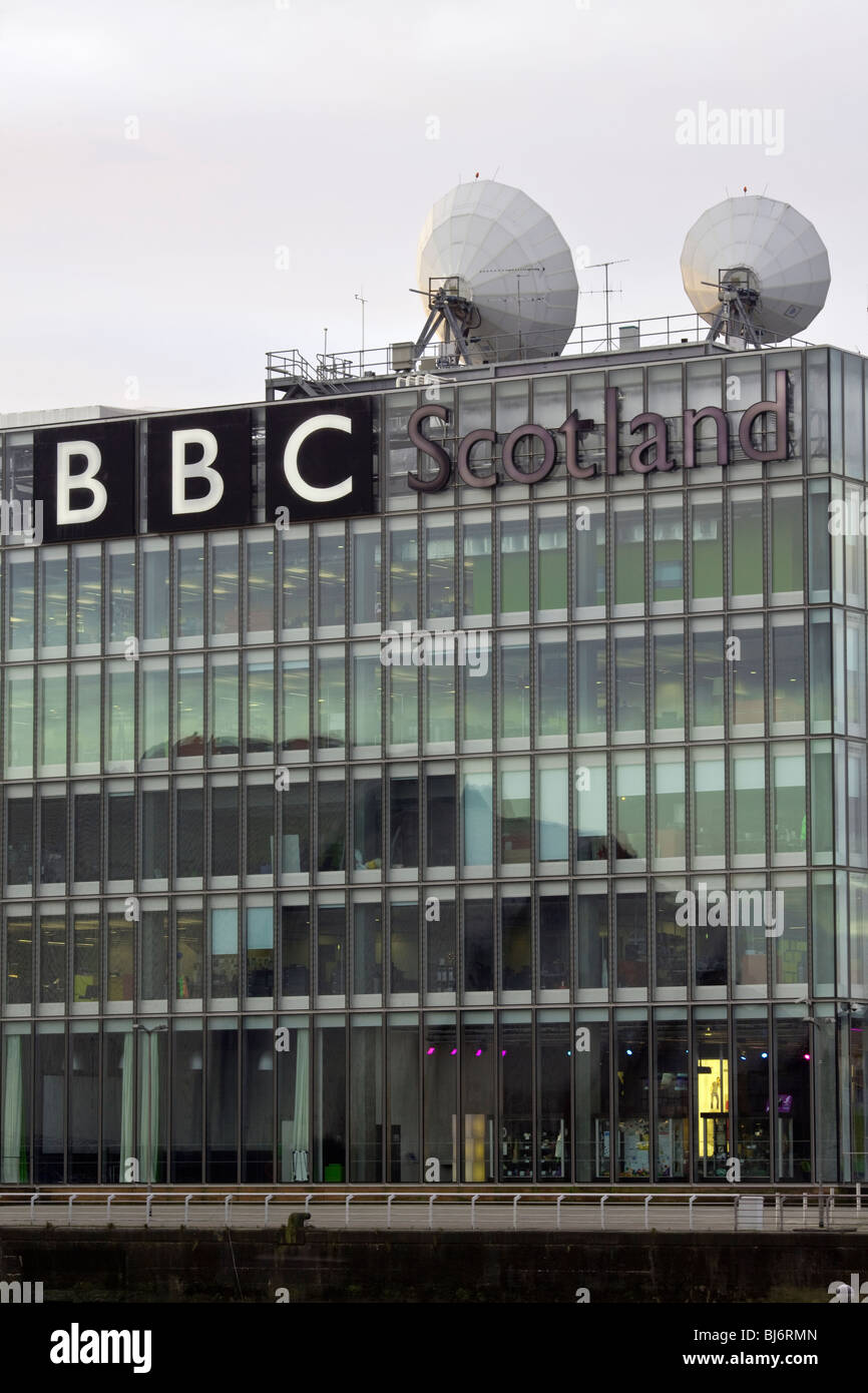 Glasgow offices of BBC Scotland Stock Photo Alamy