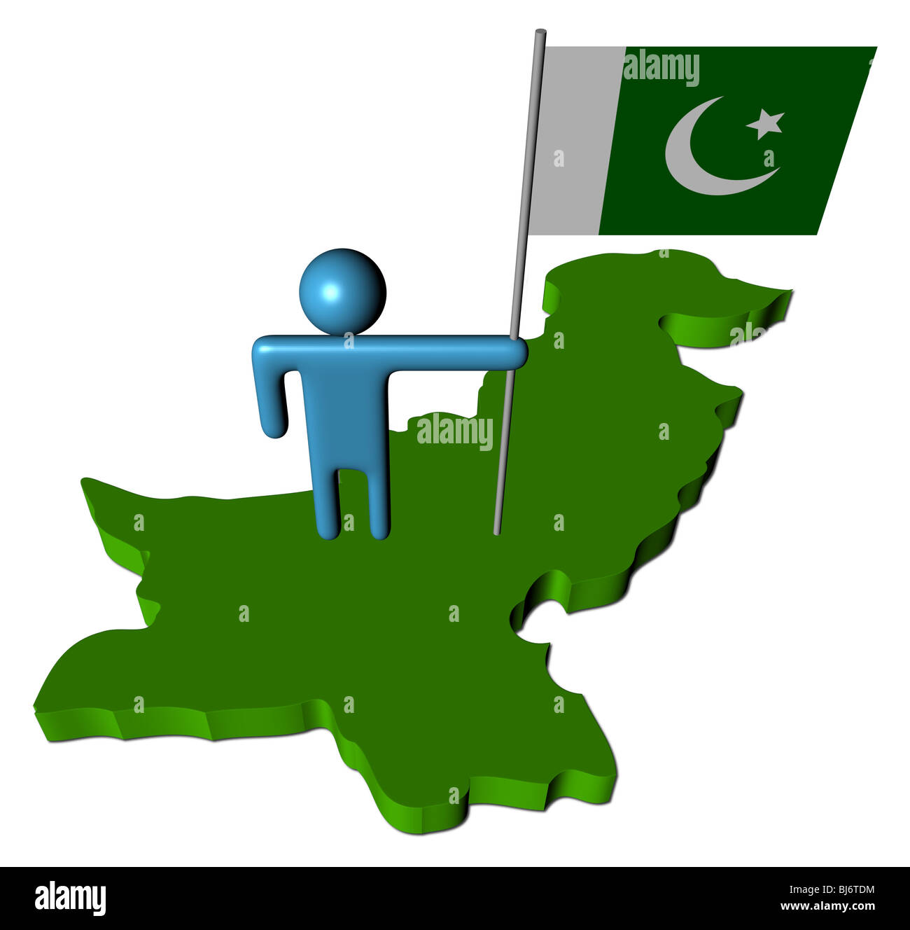 Pakistani man illustration hi-res stock photography and images - Alamy