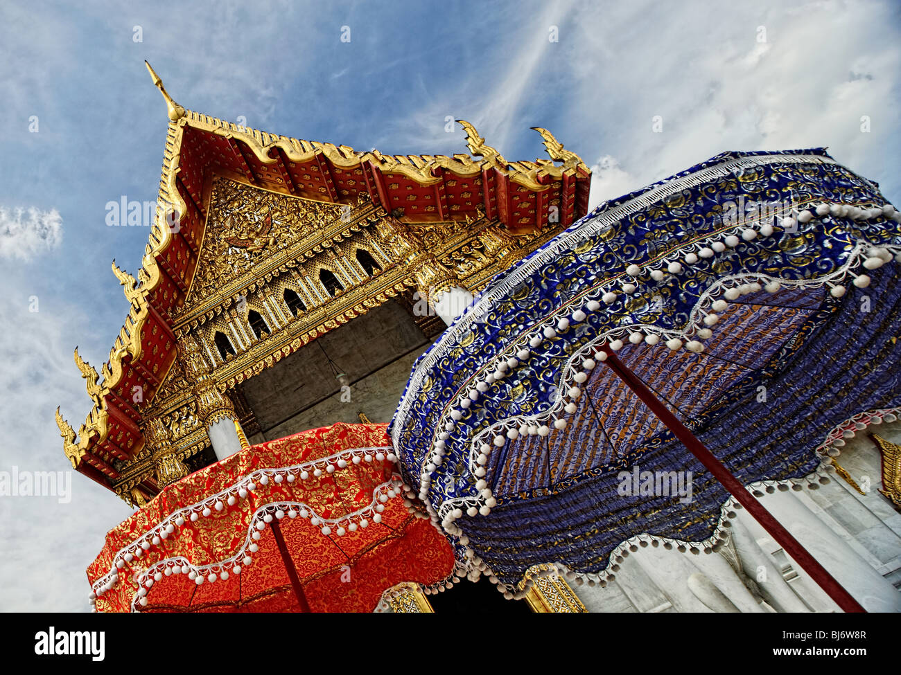 Marble Temple, Bangkok Stock Photo - Alamy