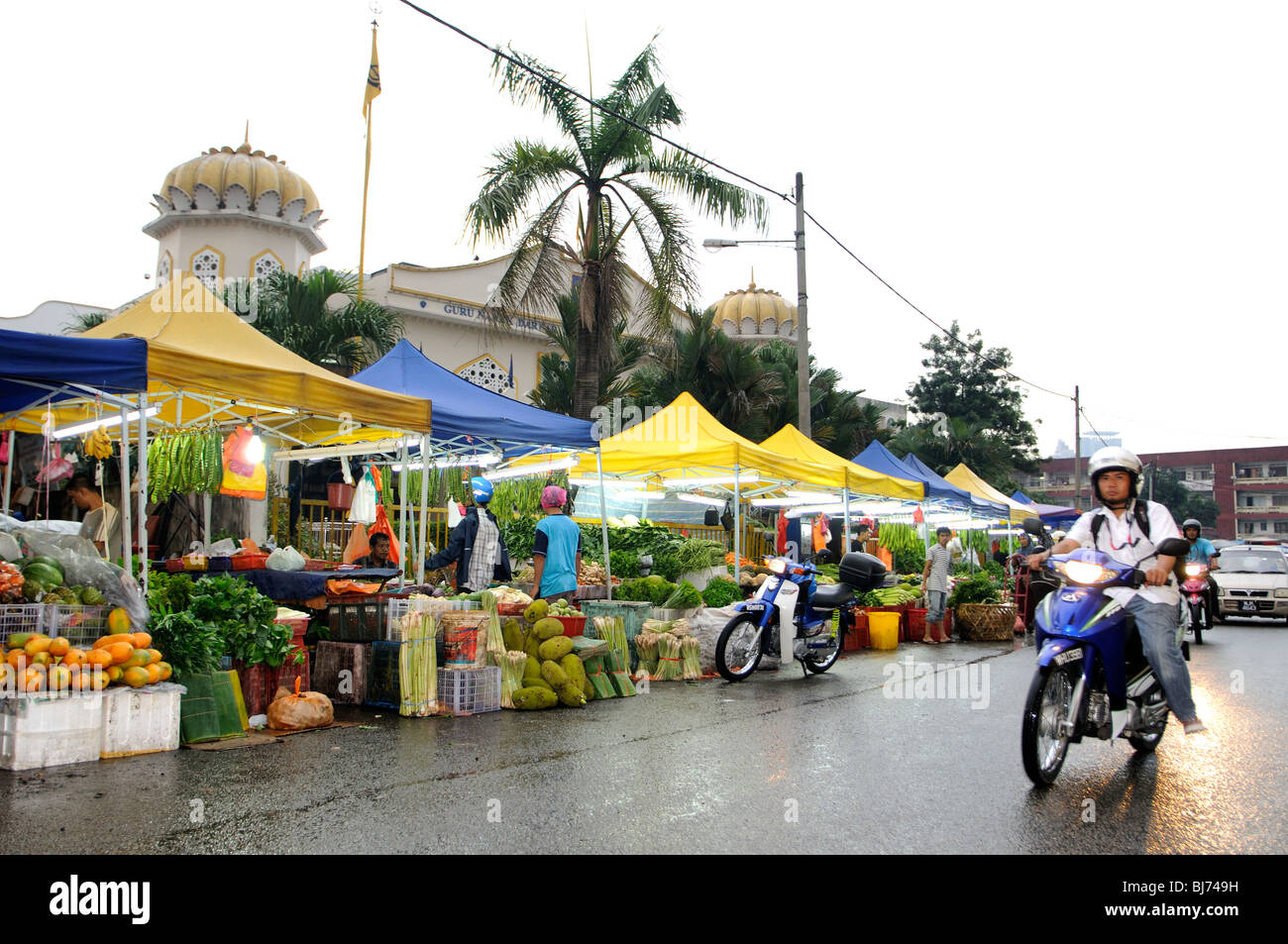 Chow Kit Market scene, Kuala Lumpur, Malaysia Stock Photo Alamy