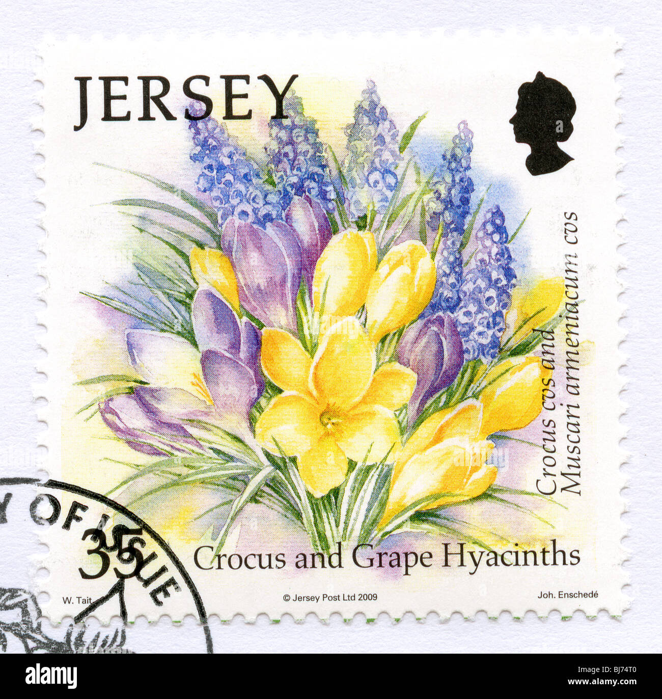 Jersey postage stamp Stock Photo Alamy