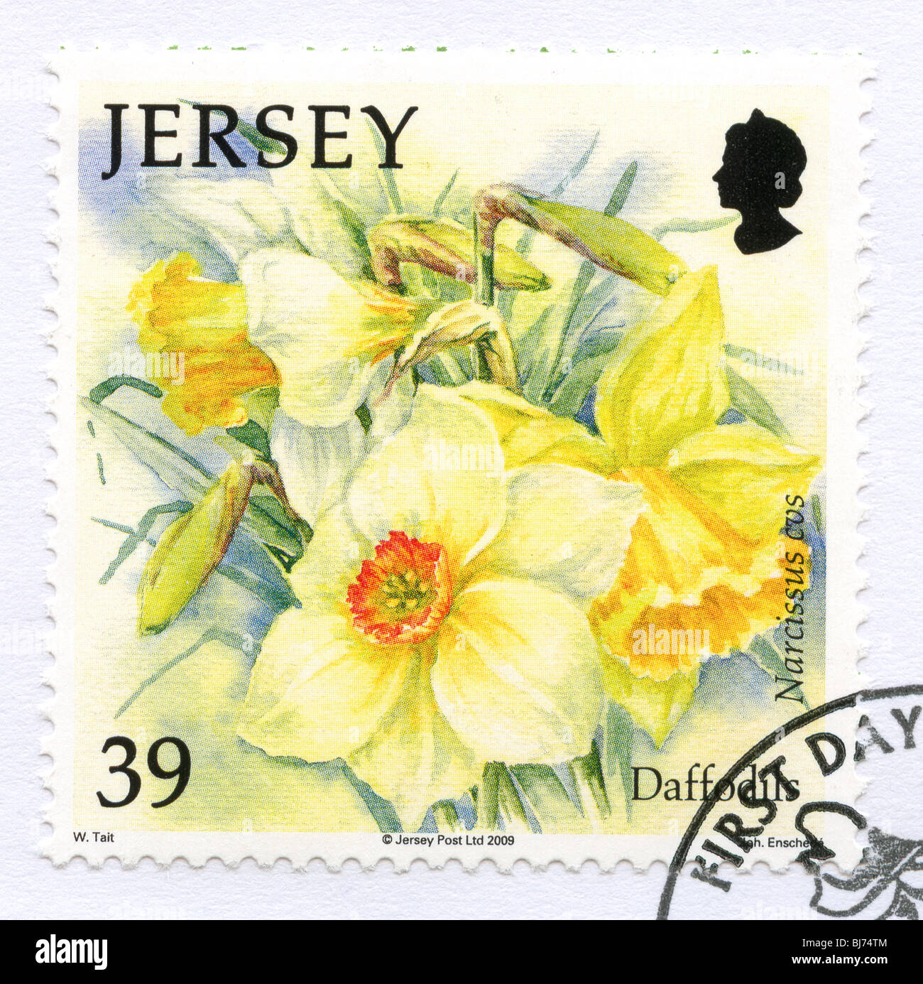 Jersey postage stamp Stock Photo Alamy