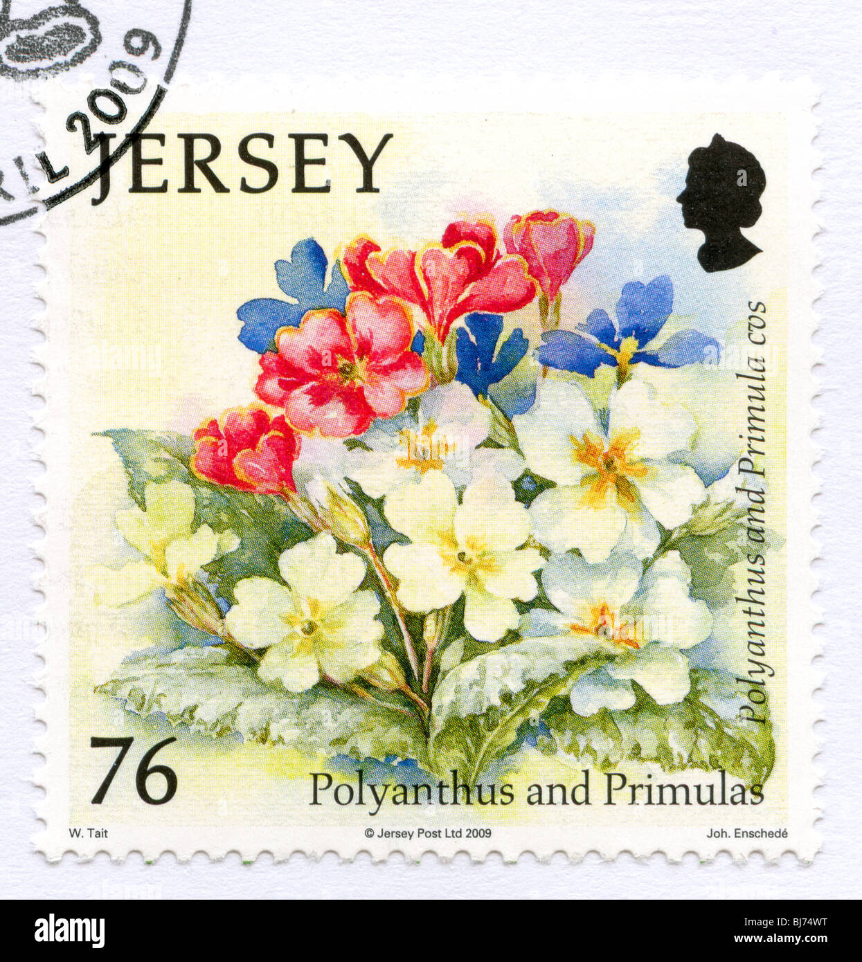 Jersey postage stamp Stock Photo Alamy