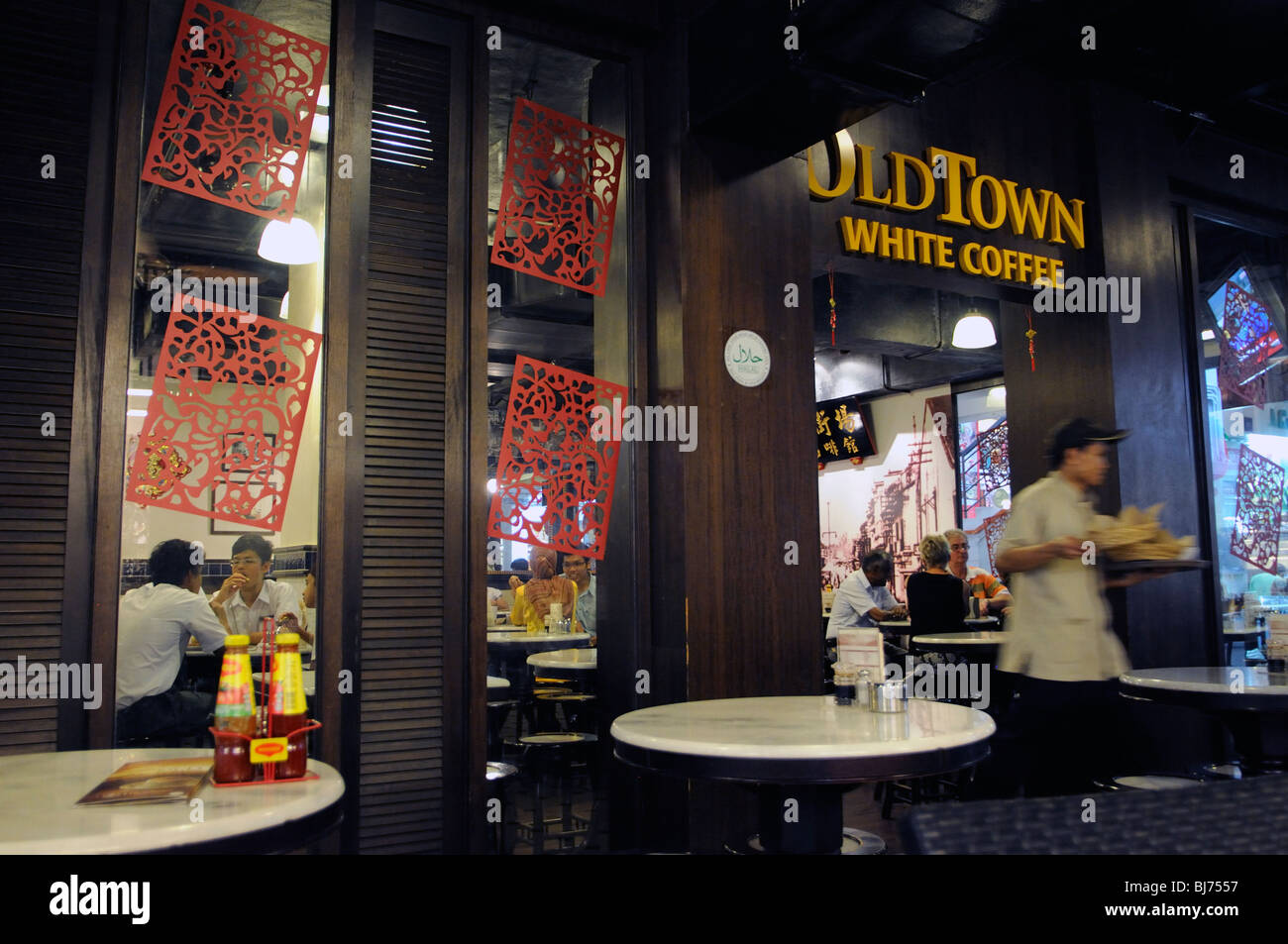 coffee shop interior, Chinatown, Kuala Lumpur, Malaysia Stock Photo Alamy
