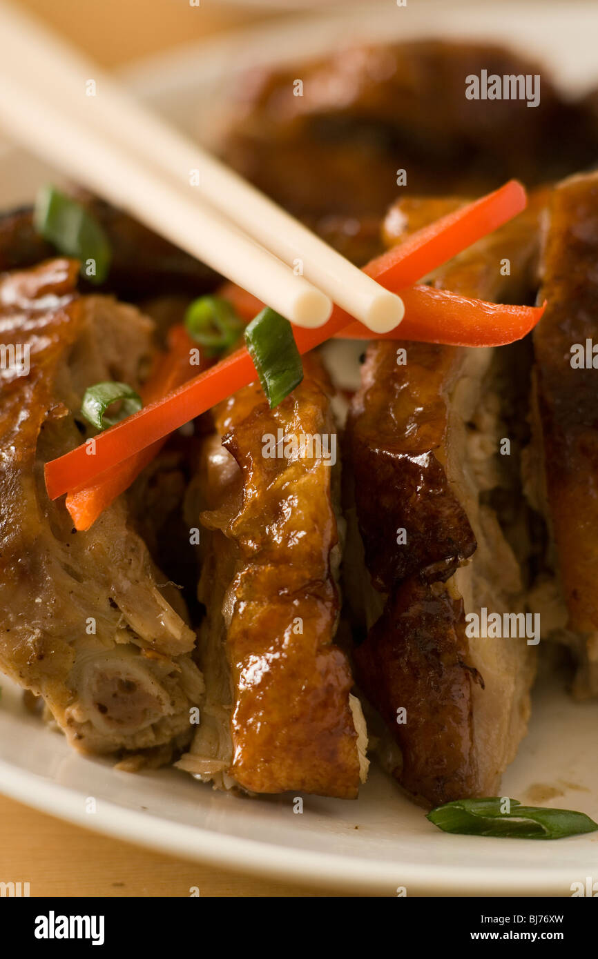 Chinese-style roast duck Stock Photo - Alamy