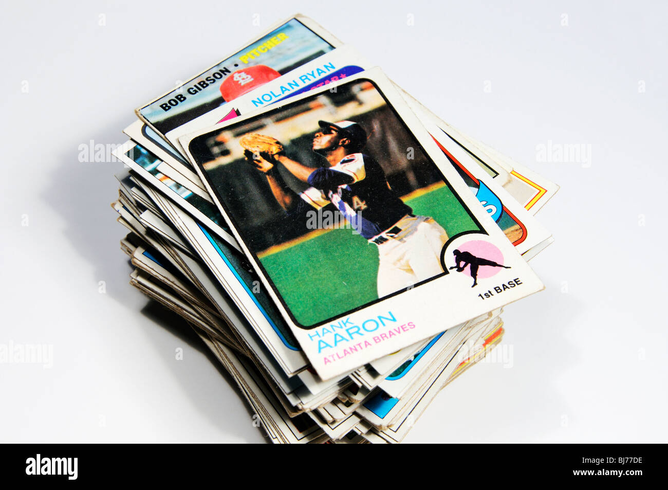 Collectible baseball cards Stock Photo Alamy