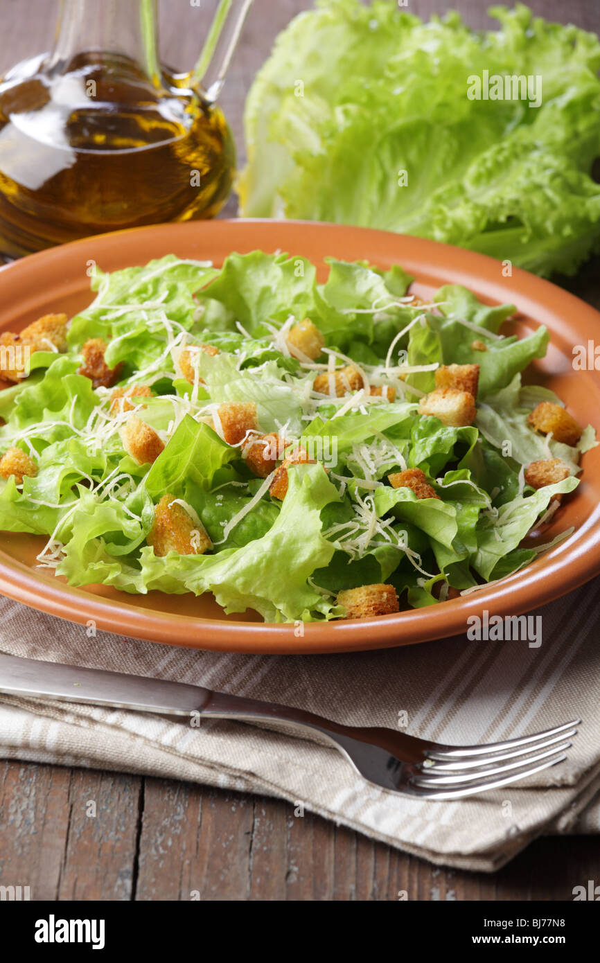 Cesar salad Stock Photo