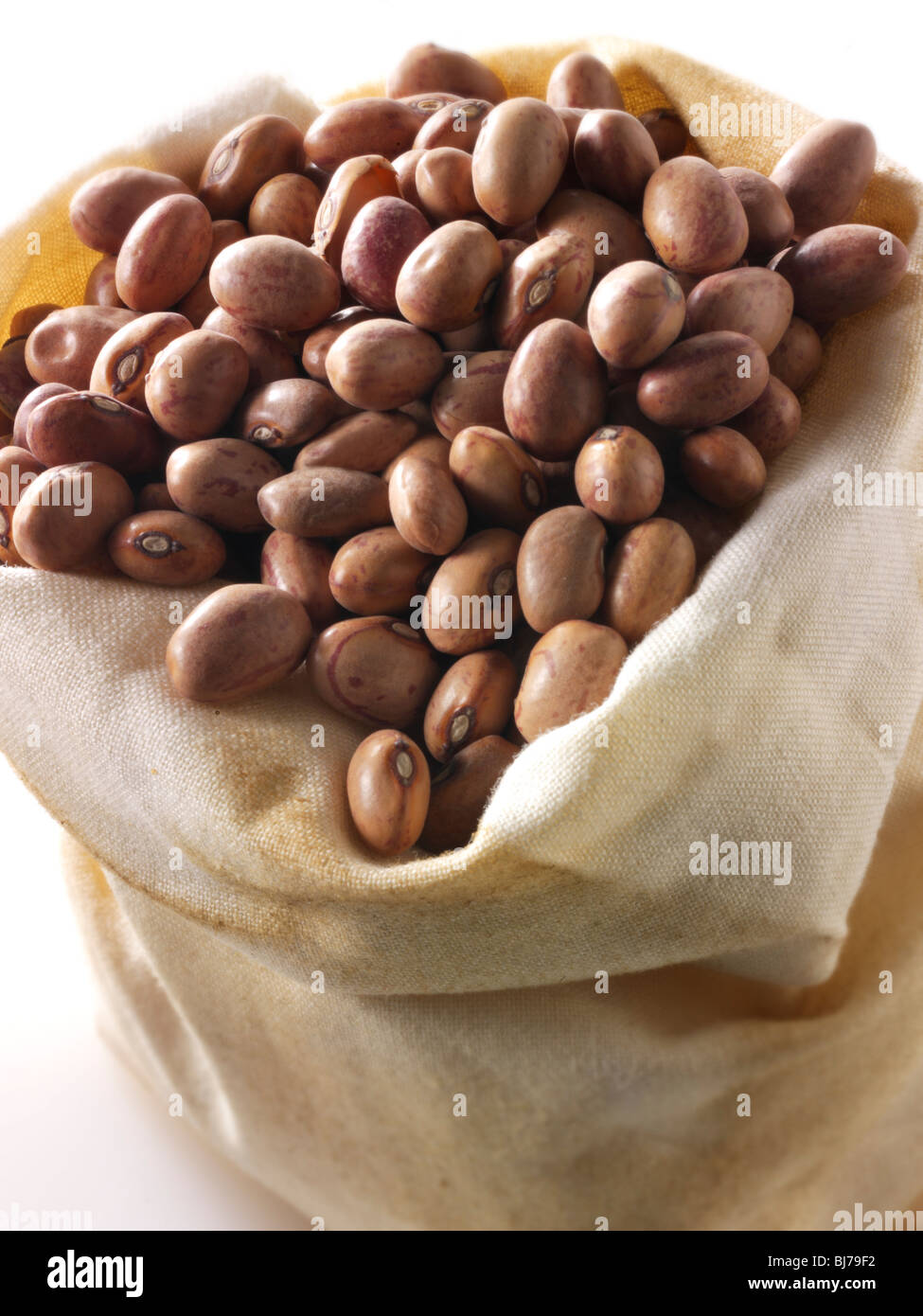 Whole dried red mullet beans, barbunya beans, borlotti beans, cranberry