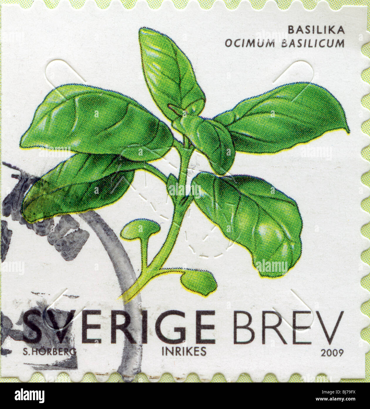 Sweden postage stamp Stock Photo Alamy