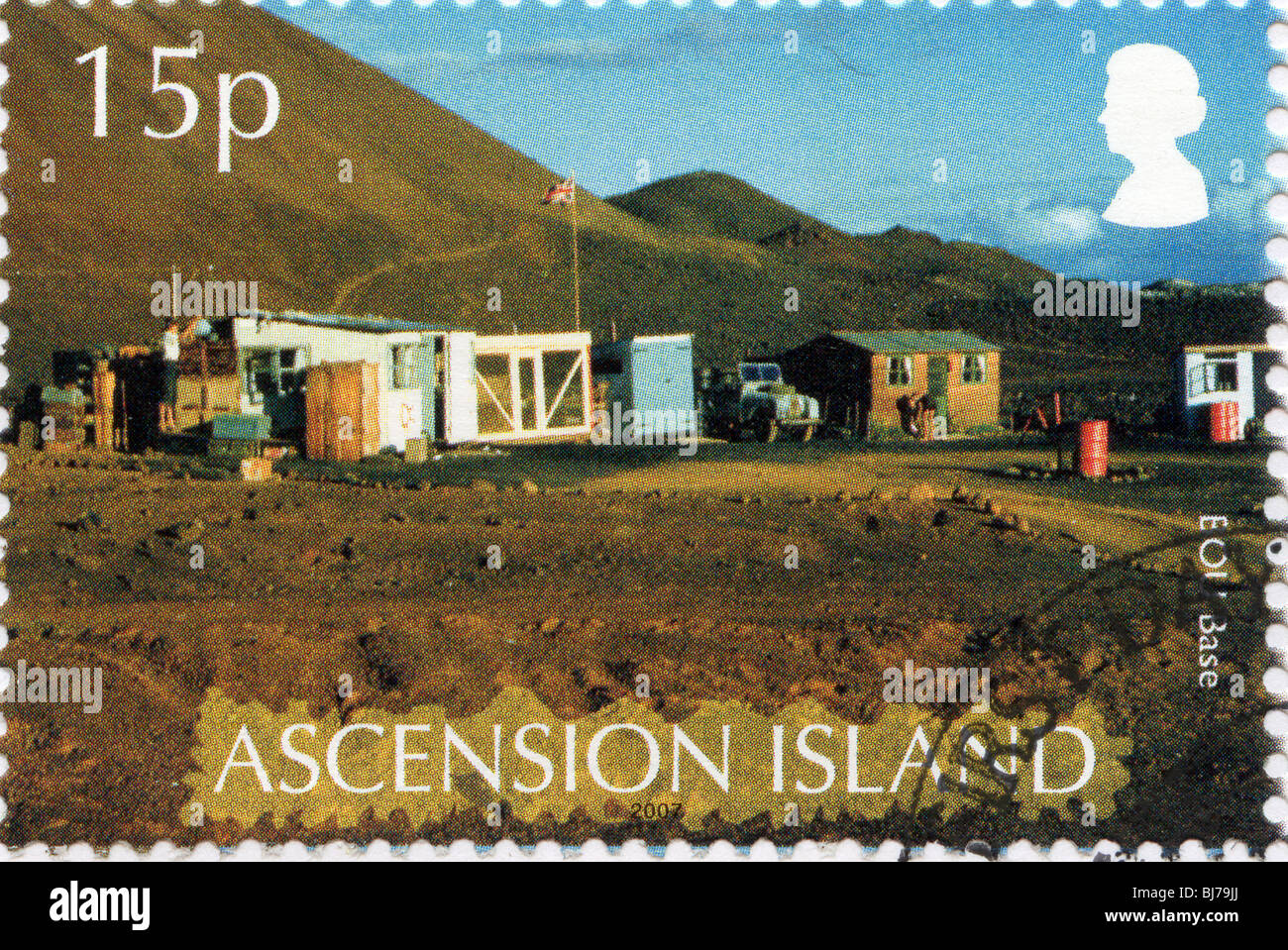 Ascension Island postage stamp Stock Photo Alamy