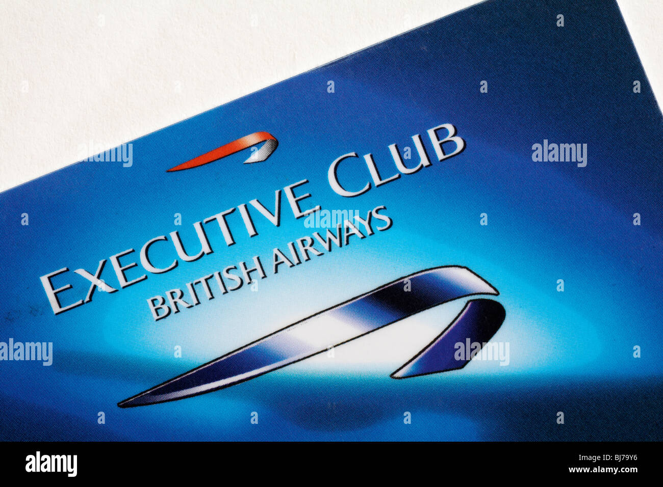 British Airways Executive Club Card Stock Photo Alamy