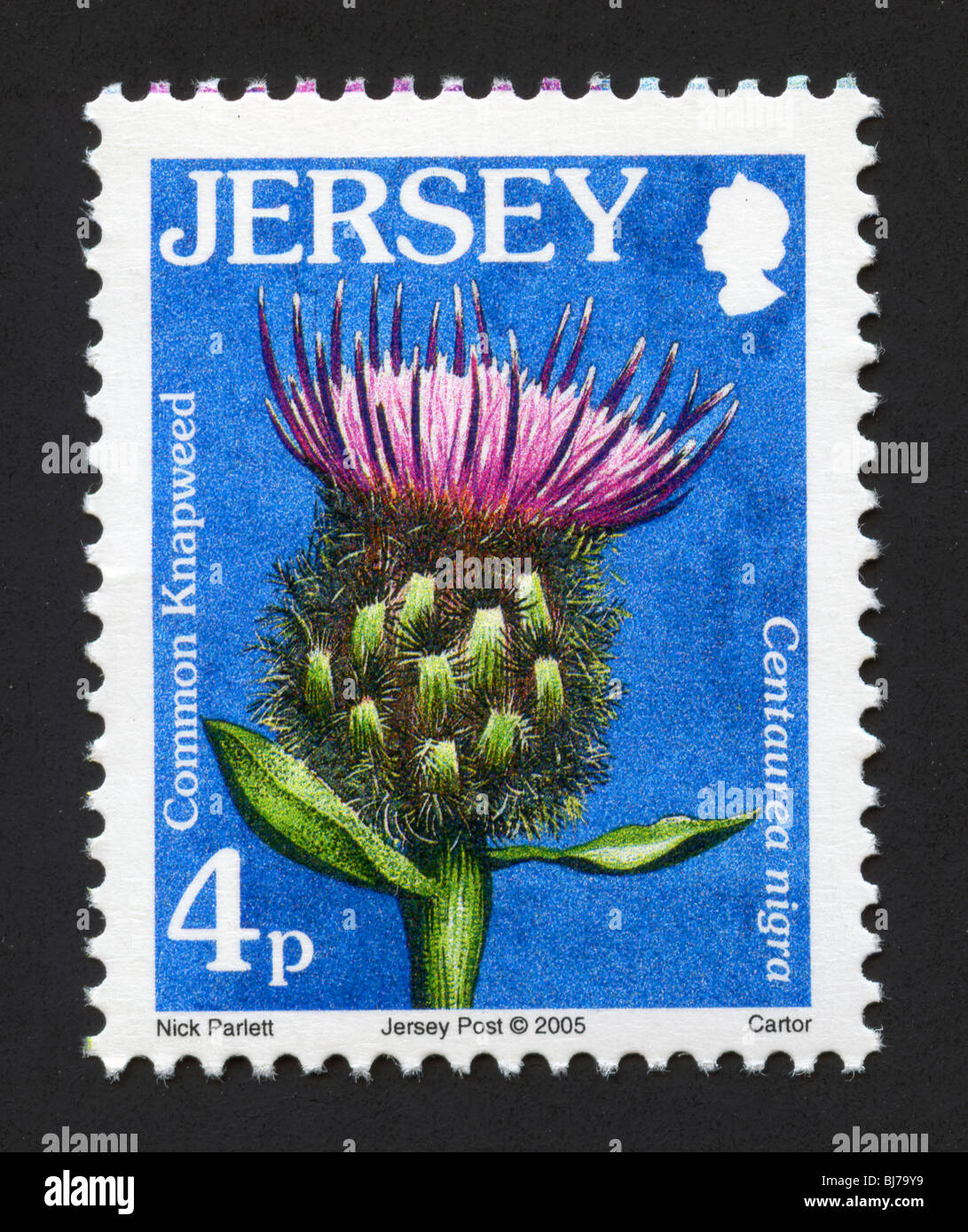 Jersey postage stamp Stock Photo Alamy