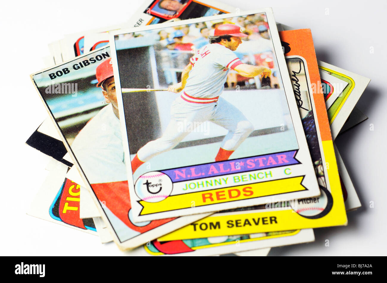 Collectible baseball cards Stock Photo Alamy