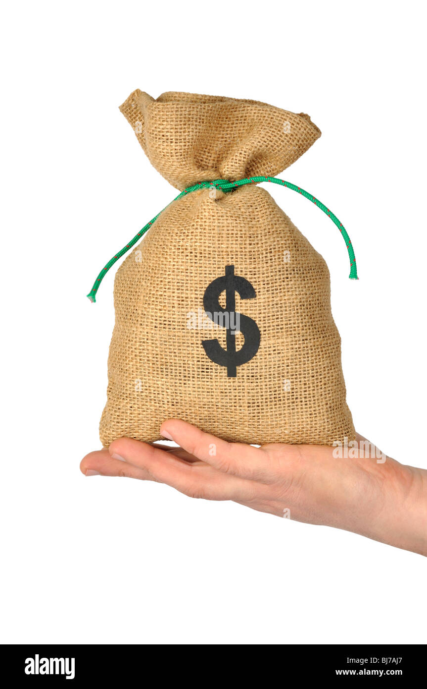 Money Bag Stock Photo