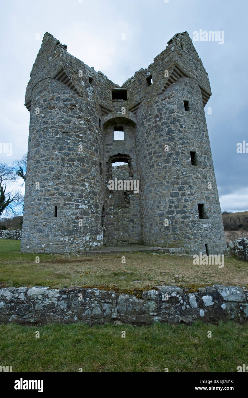 Monea Castle, County Fermanagh Stock Photo