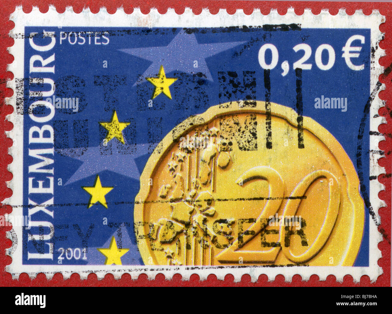 Postage stamp luxembourg stamps philately collecting collection money