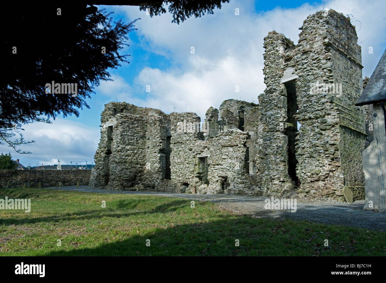 Manorhamilton Castle Stock Photo