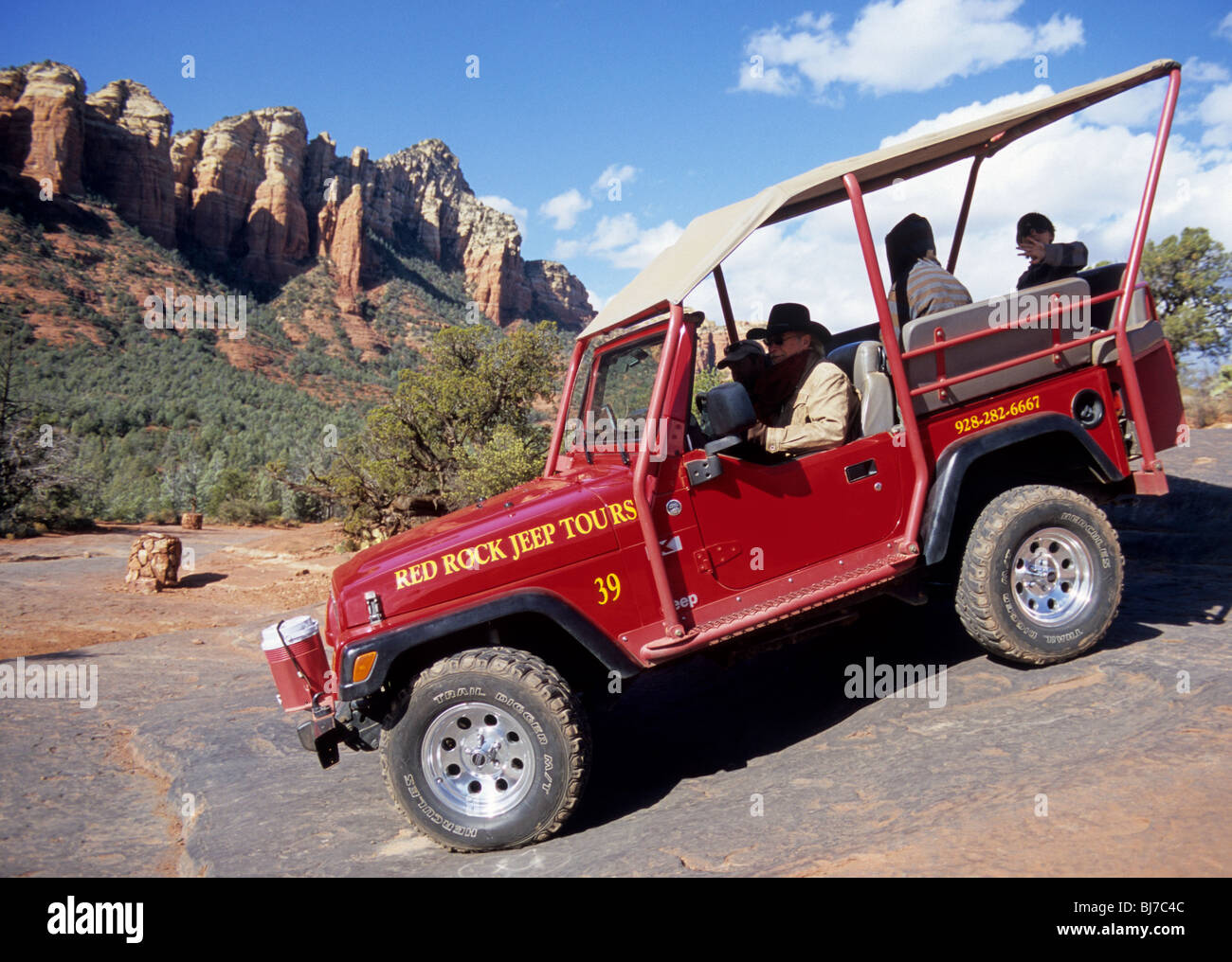 Red rock jeep tours hi-res stock photography and images - Alamy