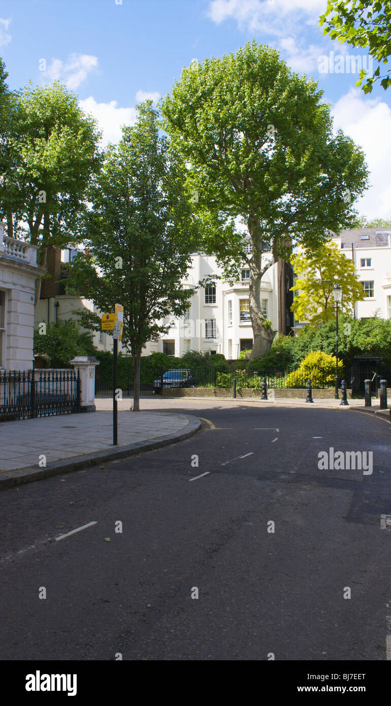 Linden Gardens london W2 Stock Photo Alamy