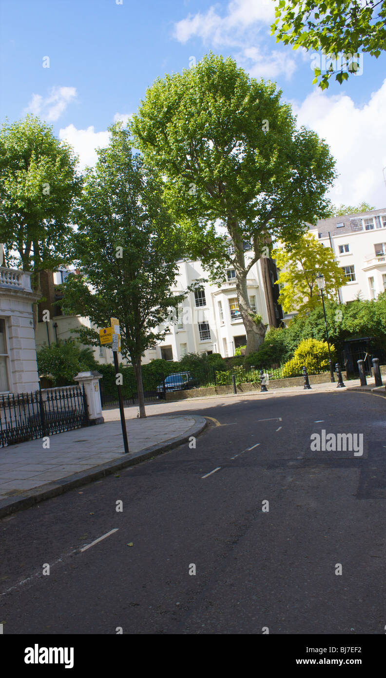 Linden Gardens london W2 Stock Photo Alamy