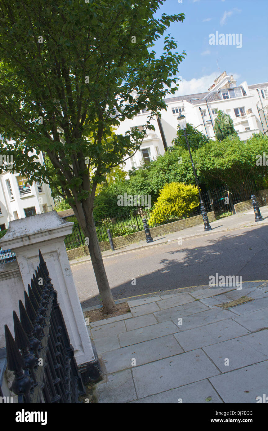 Linden Gardens london W2 Stock Photo Alamy