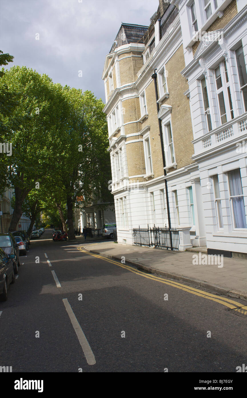 Linden Gardens london W2 Stock Photo Alamy