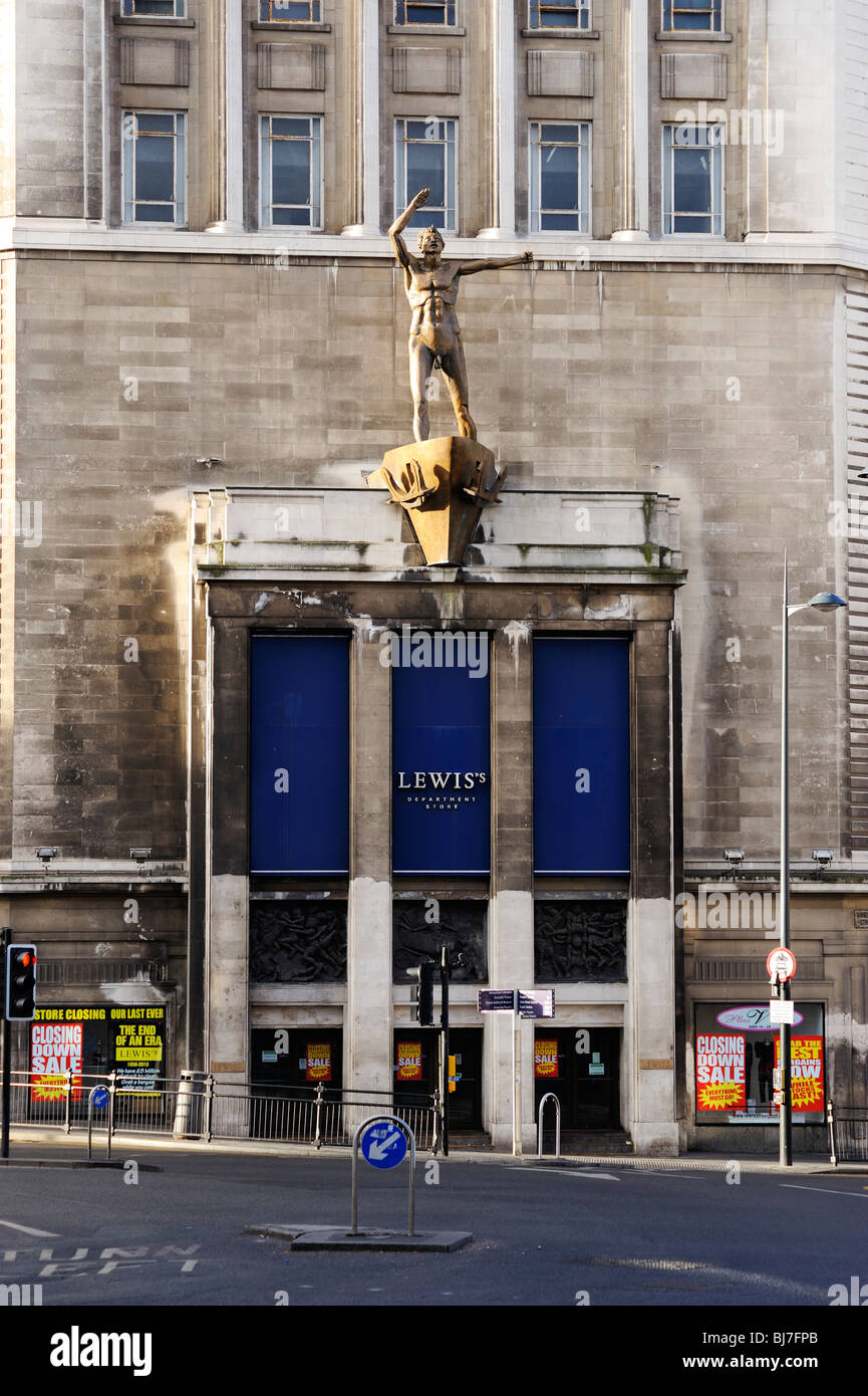 Lewis's closing sale. Liverpool's only independent department store
