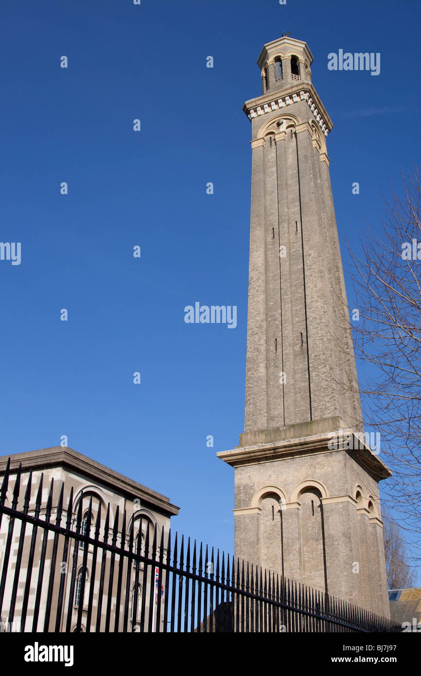 Victorian Stand Pipe Tower at the Kew Bridge Steam Museum Stock Photo