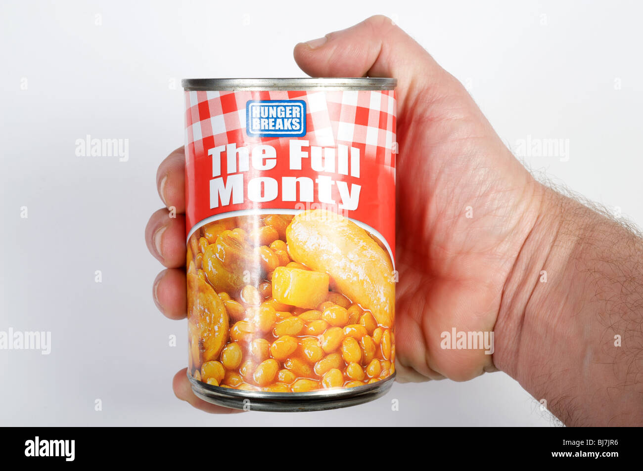 The Full Monty, English breakfast in a tin Stock Photo - Alamy